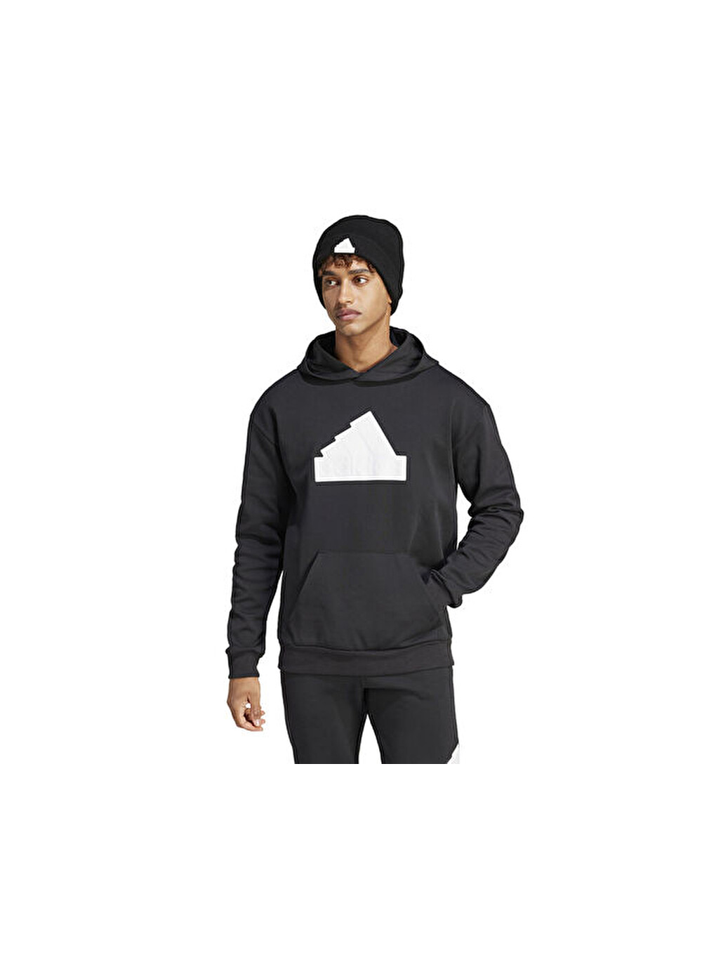 M Fi Bos Hd Erkek Günlük Sweatshirt Ir9181 Siyah