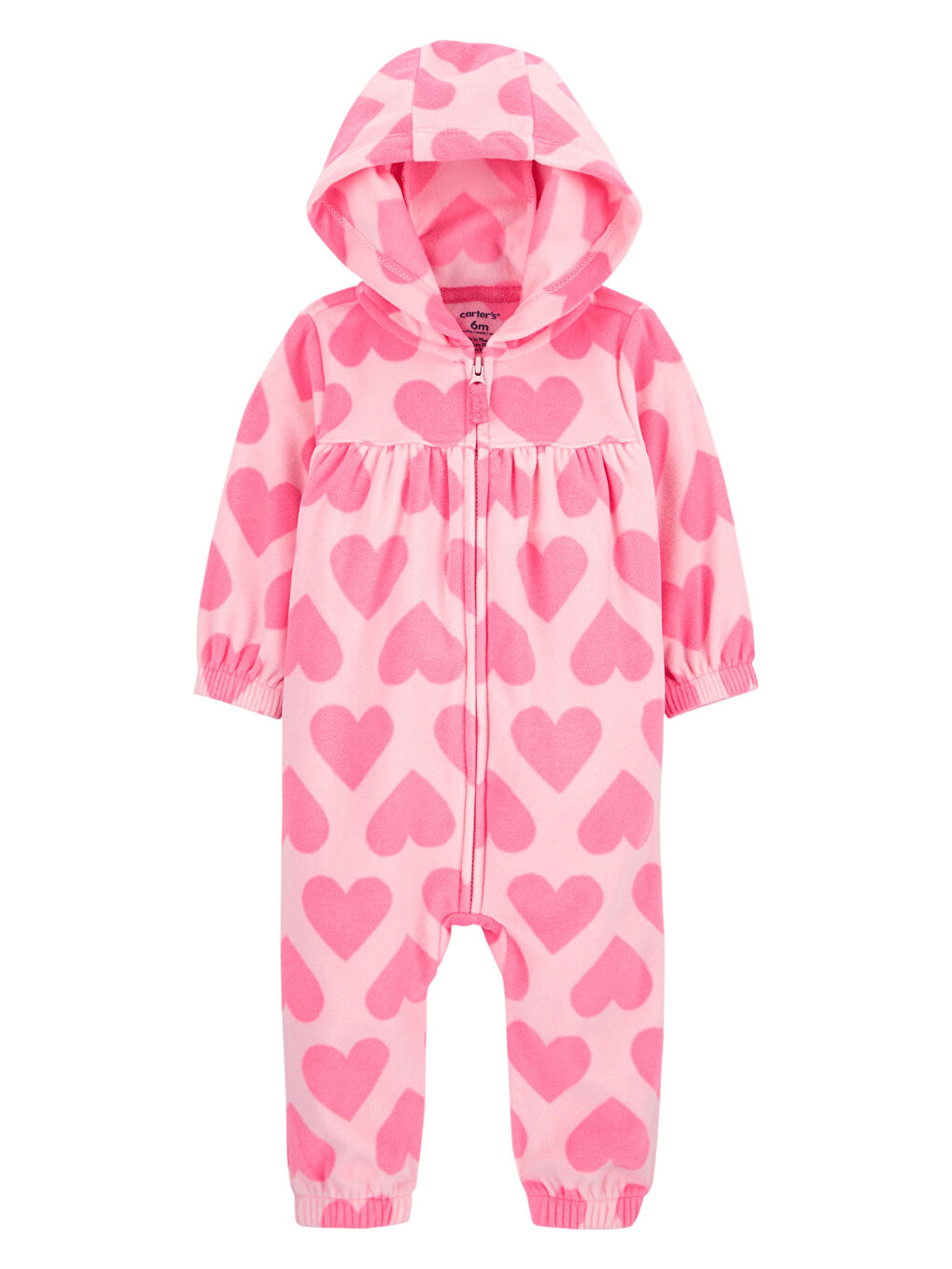 Pembe Kız Bebek Uzun Kollu Tulum