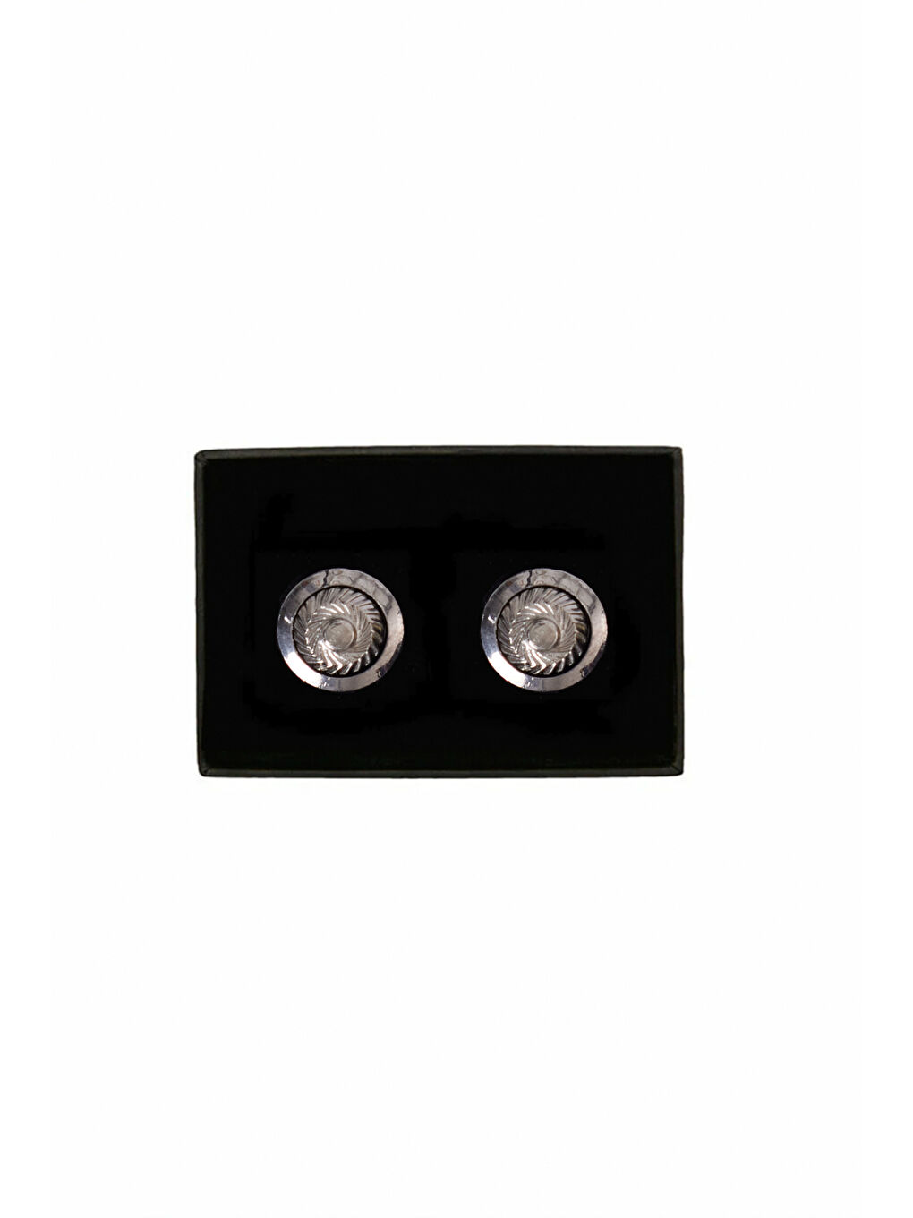 Erkek Antrasit Metal Kol Düğmesi