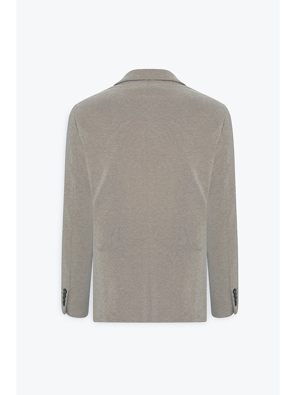 Erkek Haki 360 Her Yöne Esneyen Slim Fit Dar Kesim Mono Yaka Ceket-8