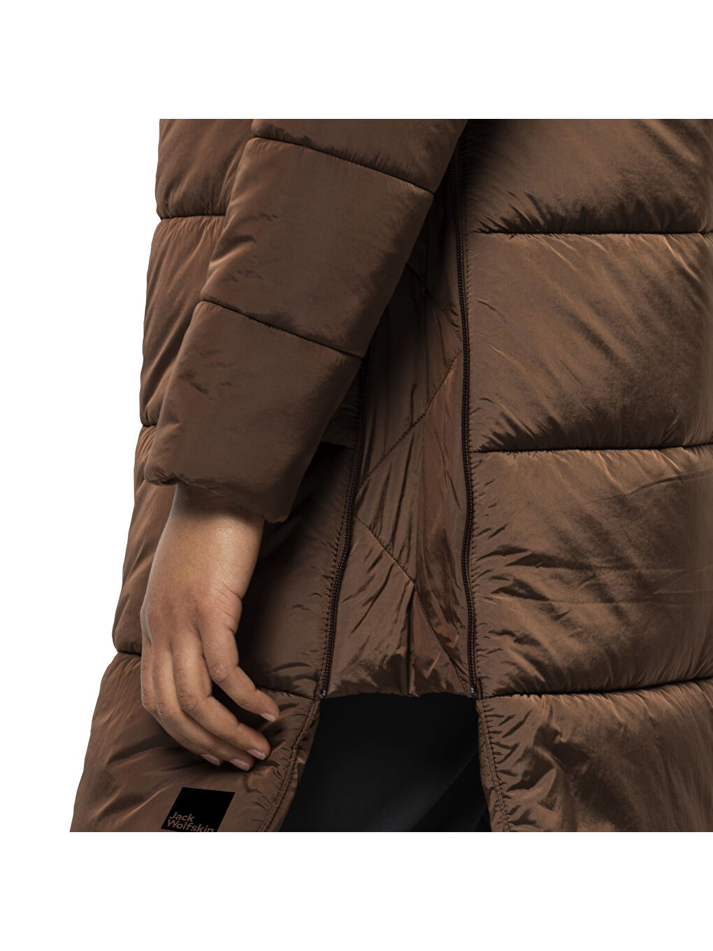 Eisbach Coat Kadın Kahverengi Outdoor Ceketi-3