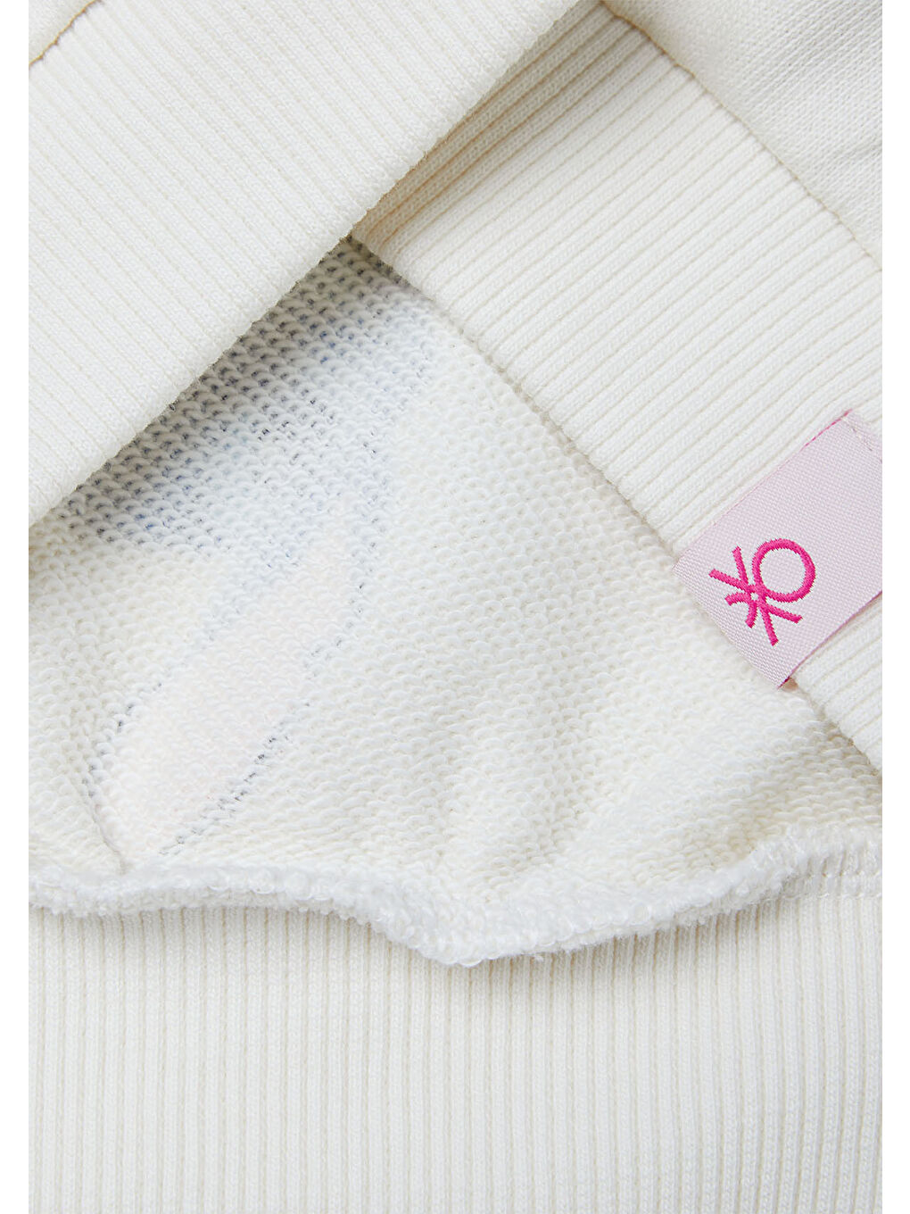 Kız Çocuk Ekru Mix Tamamı Baskılı Logo Etiketli Comfort Fit  Sweatshirt-2