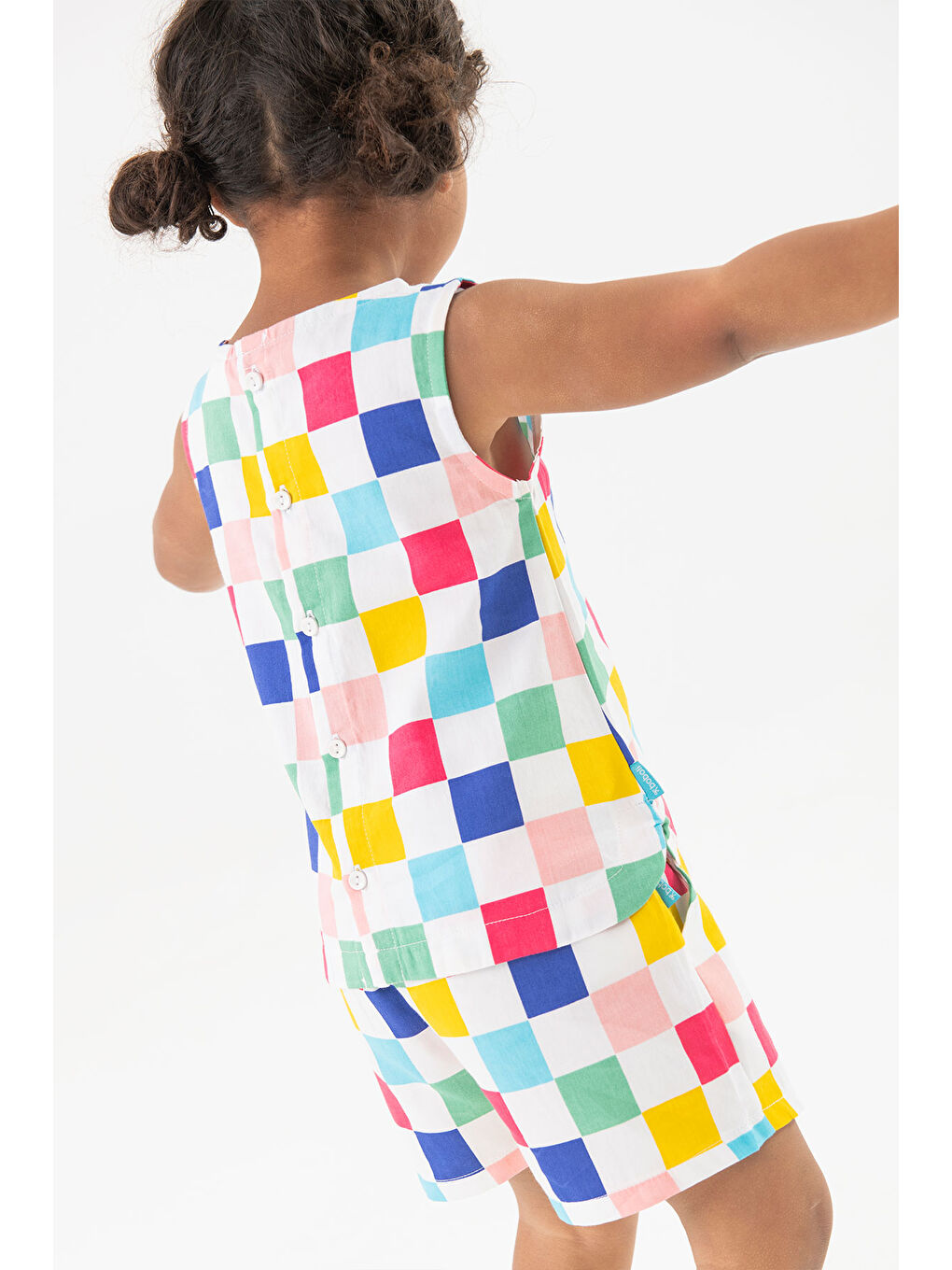 Karışık Kız Çocuk Şort-1