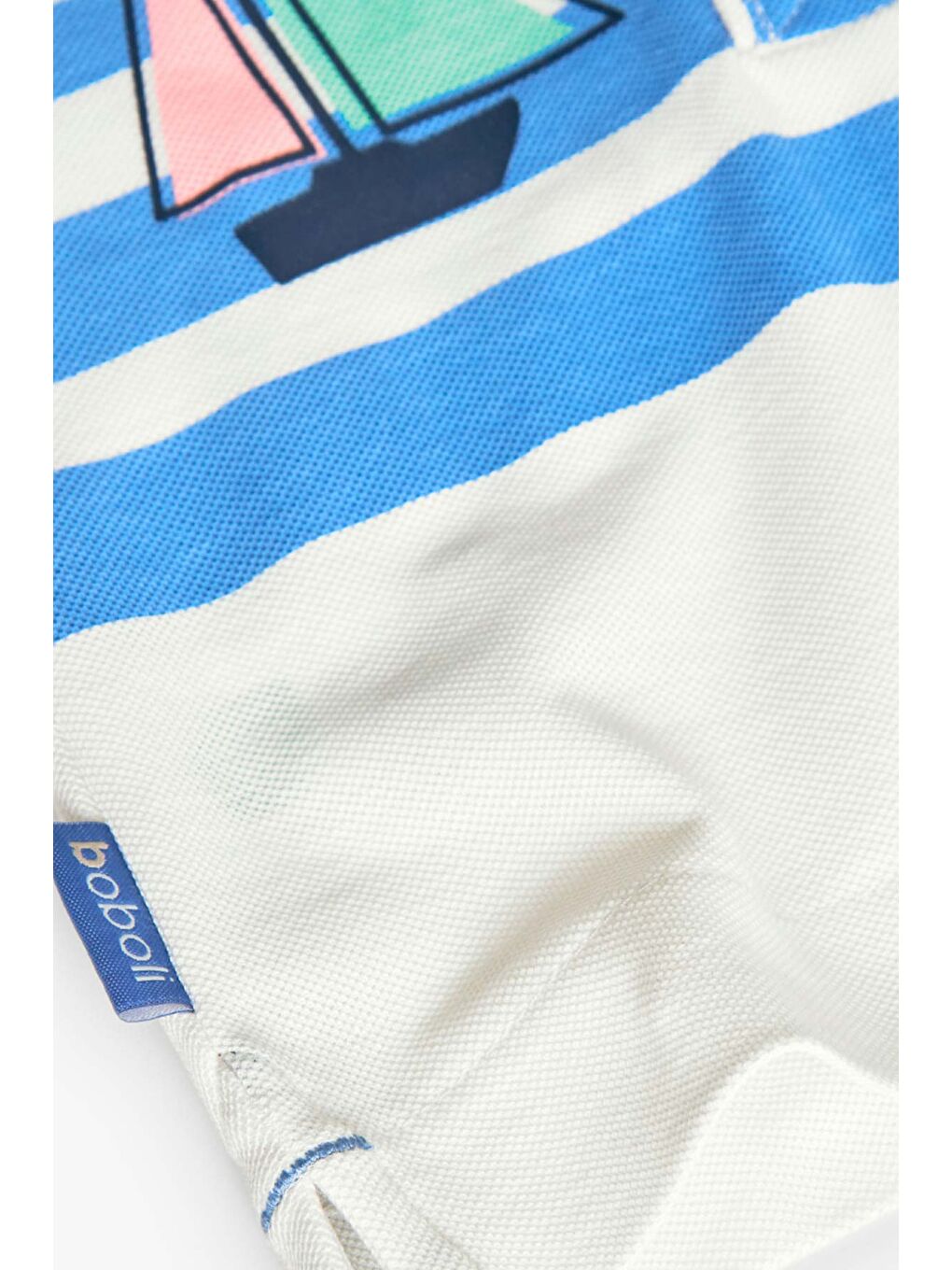 Karışık Yelkenli Baskılı Erkek Çocuk Polo Tshirt-5