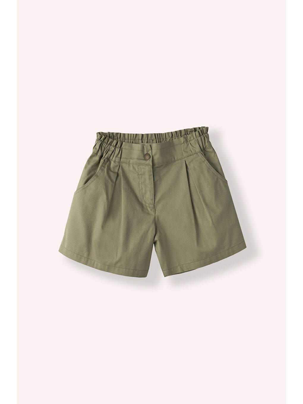 Kız Çocuk Şort Haki