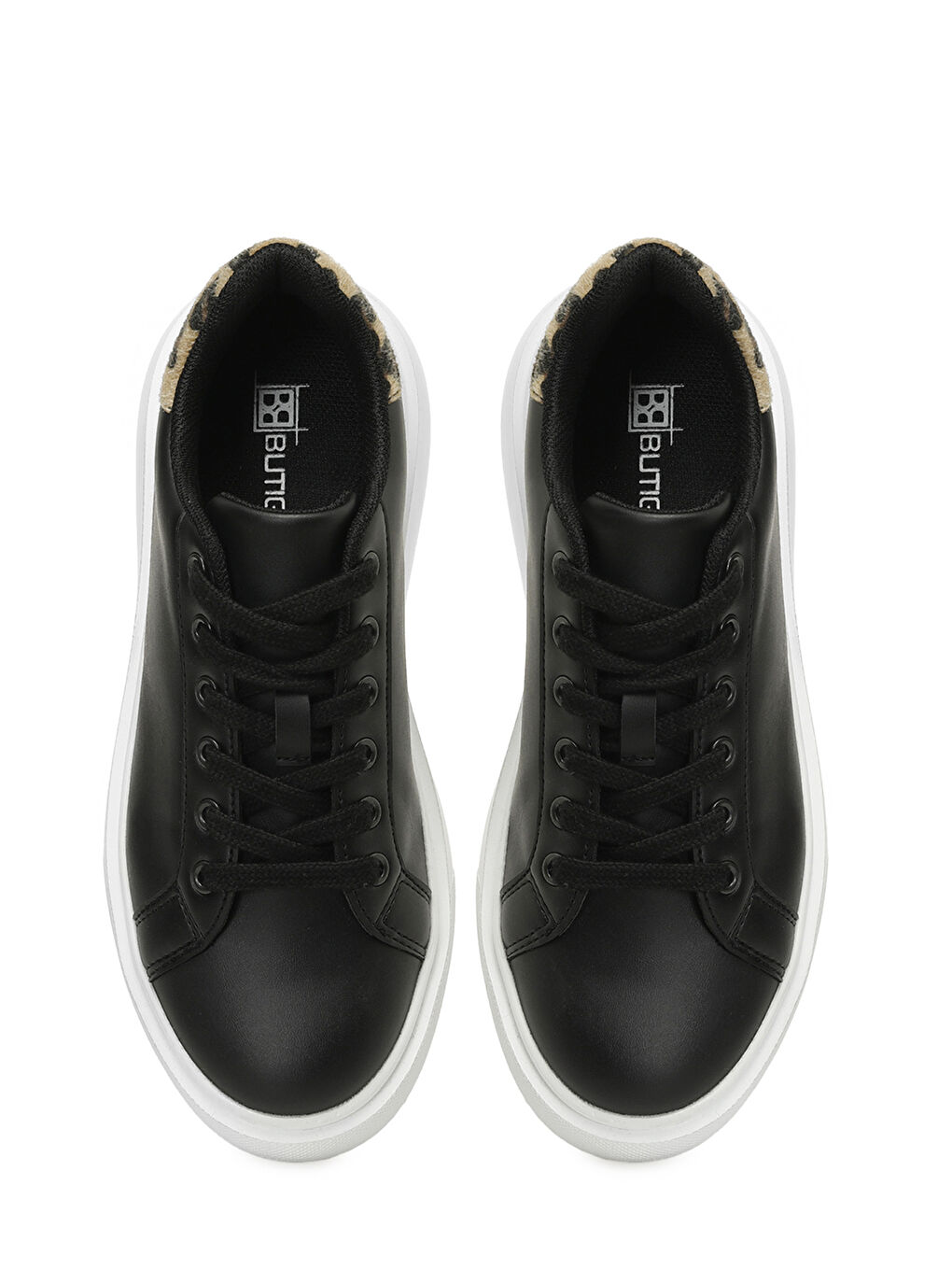 25S-008 5FX Siyah Kadın Sneaker-3