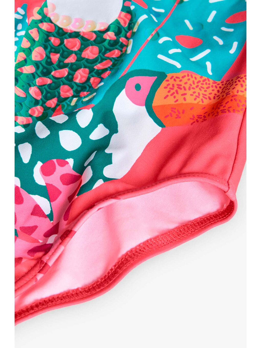 Pembe Kız Çocuk Mayo-3