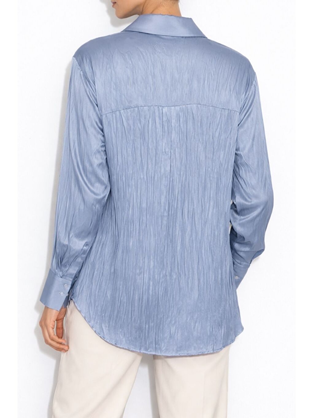 Krinkle Mavi Gömlek Tunik-2