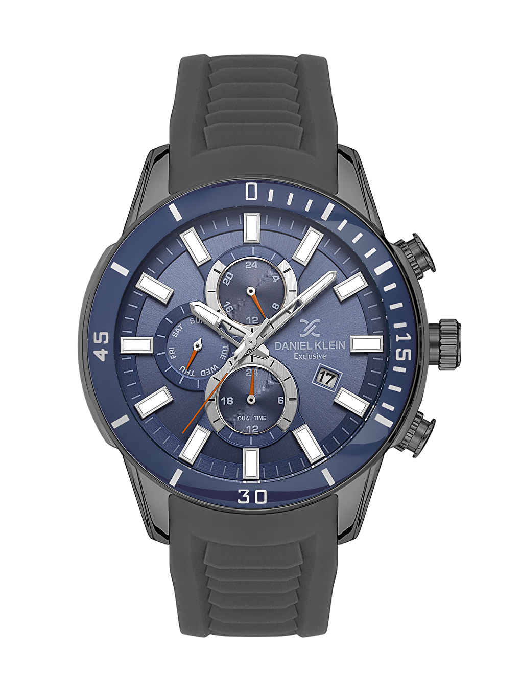 Gri DK.1.13313-7 Exclusive Erkek Kol Saati