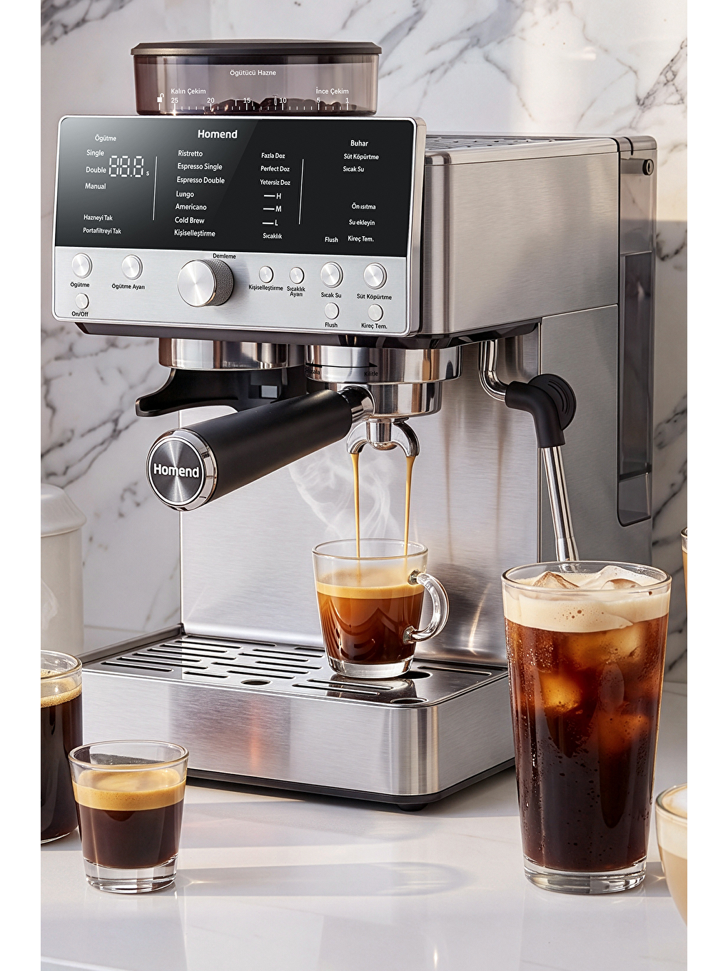 Latteprimo 5017h Çekirdek Öğütücülü Espresso Makinesi