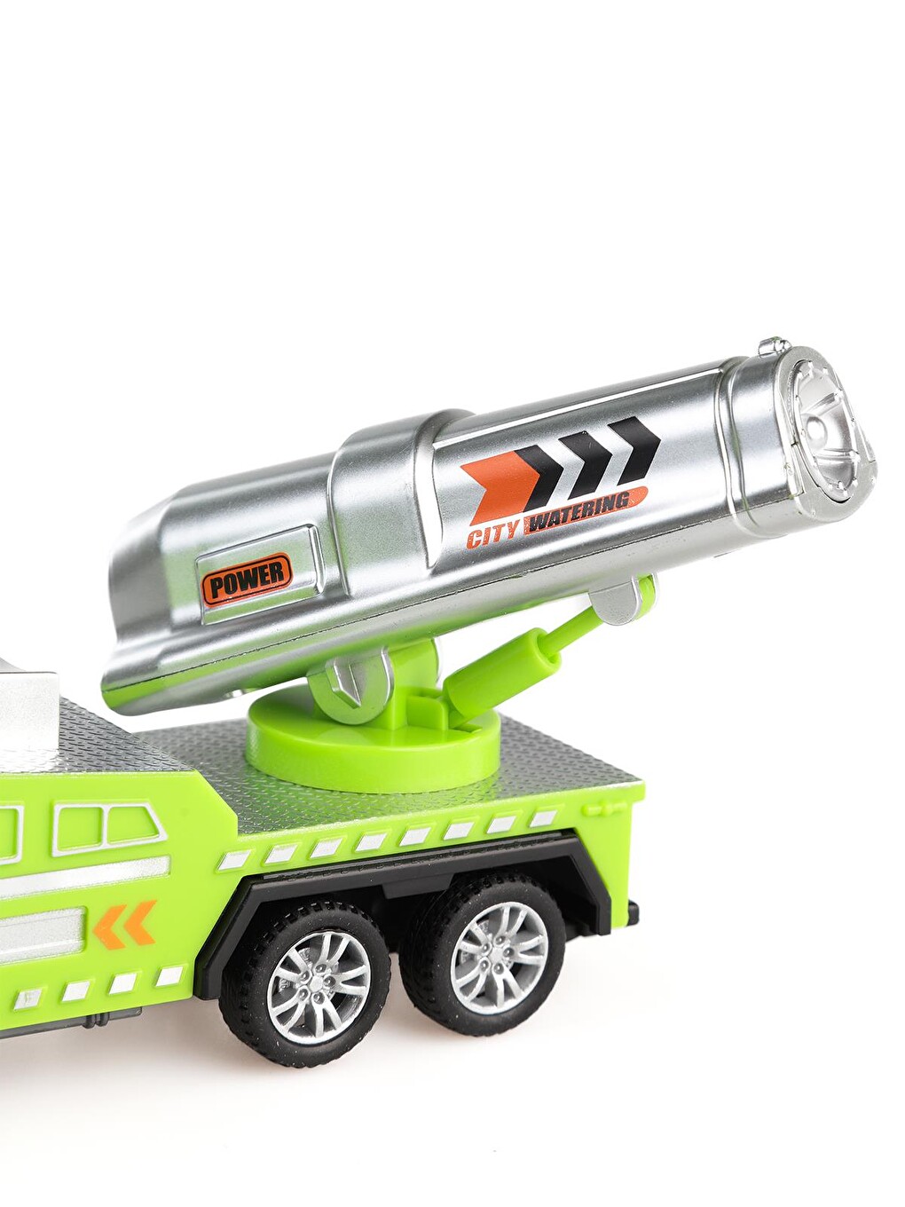 Surtmelı Metal 1:50 Cop Kamyonu Ve Sulama Aracı - Yeşil-2