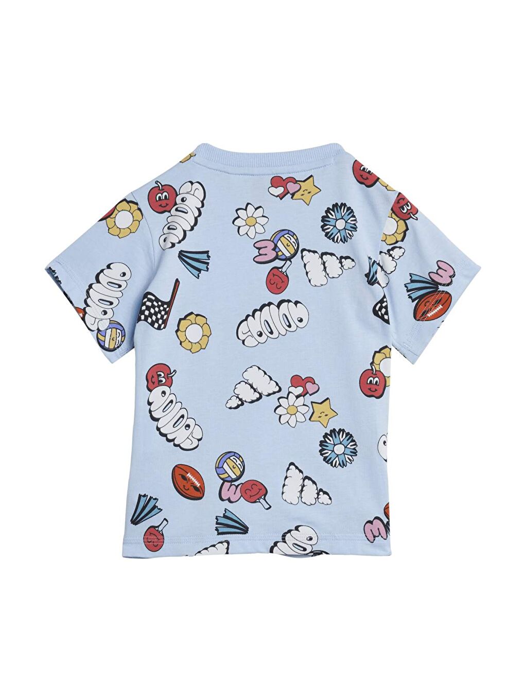 Mavi Fun Allover Print Bebek Eşofman Takımı-1