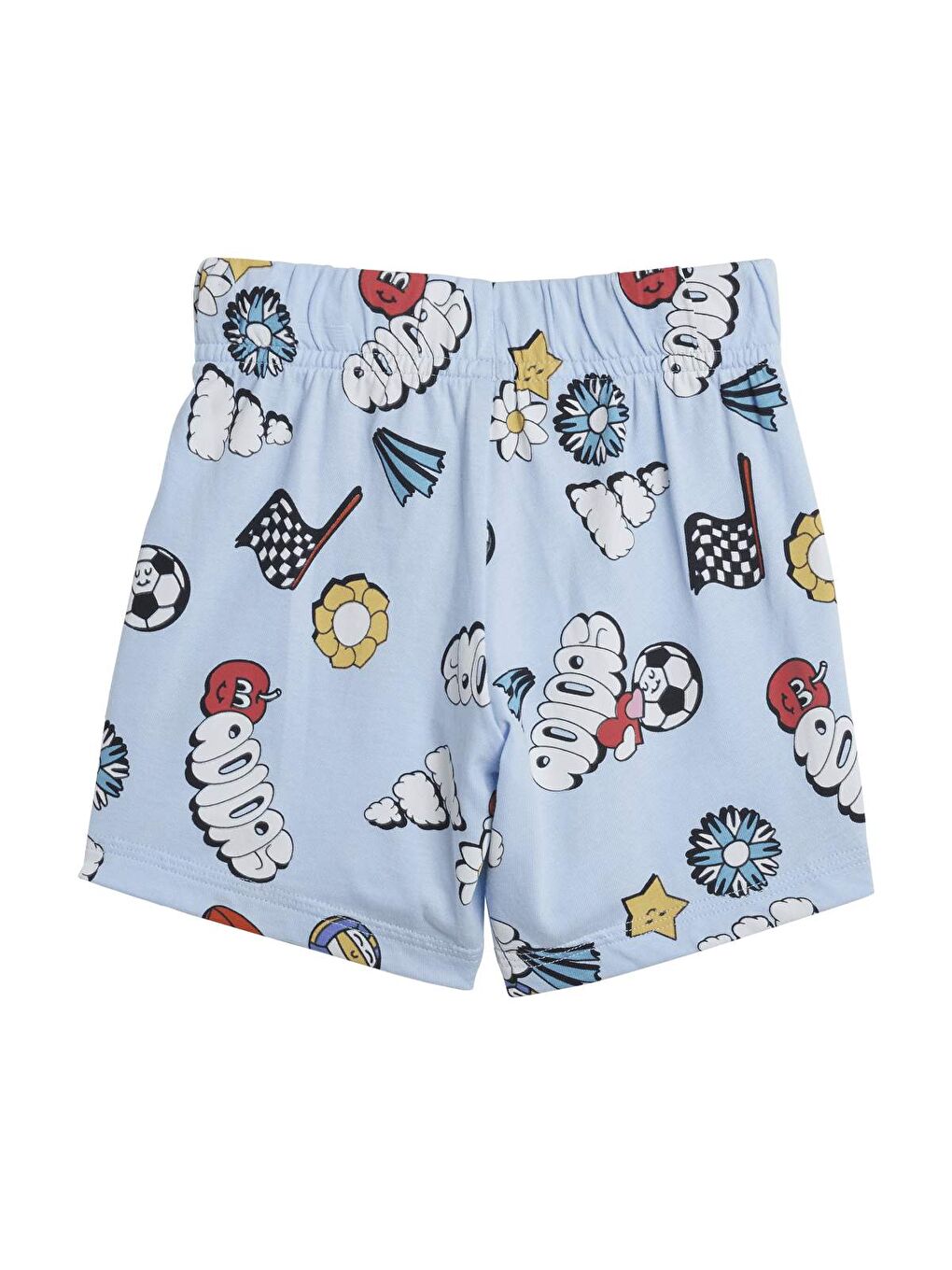 Mavi Fun Allover Print Bebek Eşofman Takımı-2