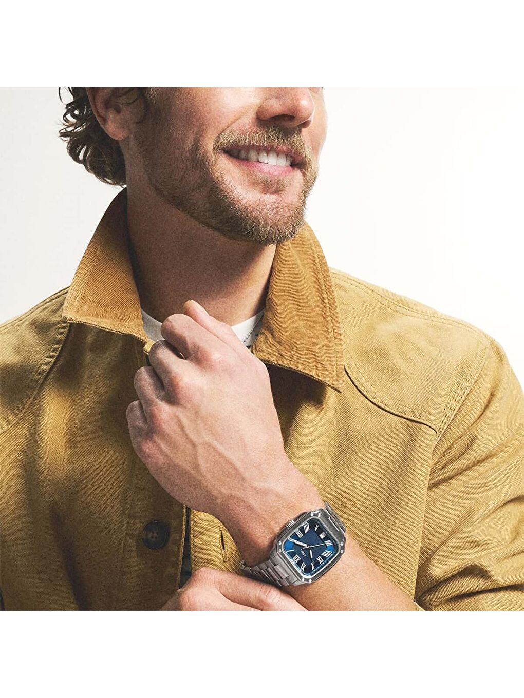 Gri FFS6121 Erkek Kol Saati-3