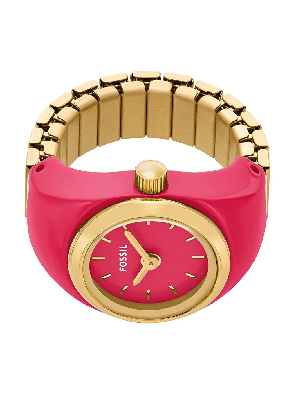 Sarı FES5414 Kadın Yüzük Saat-1