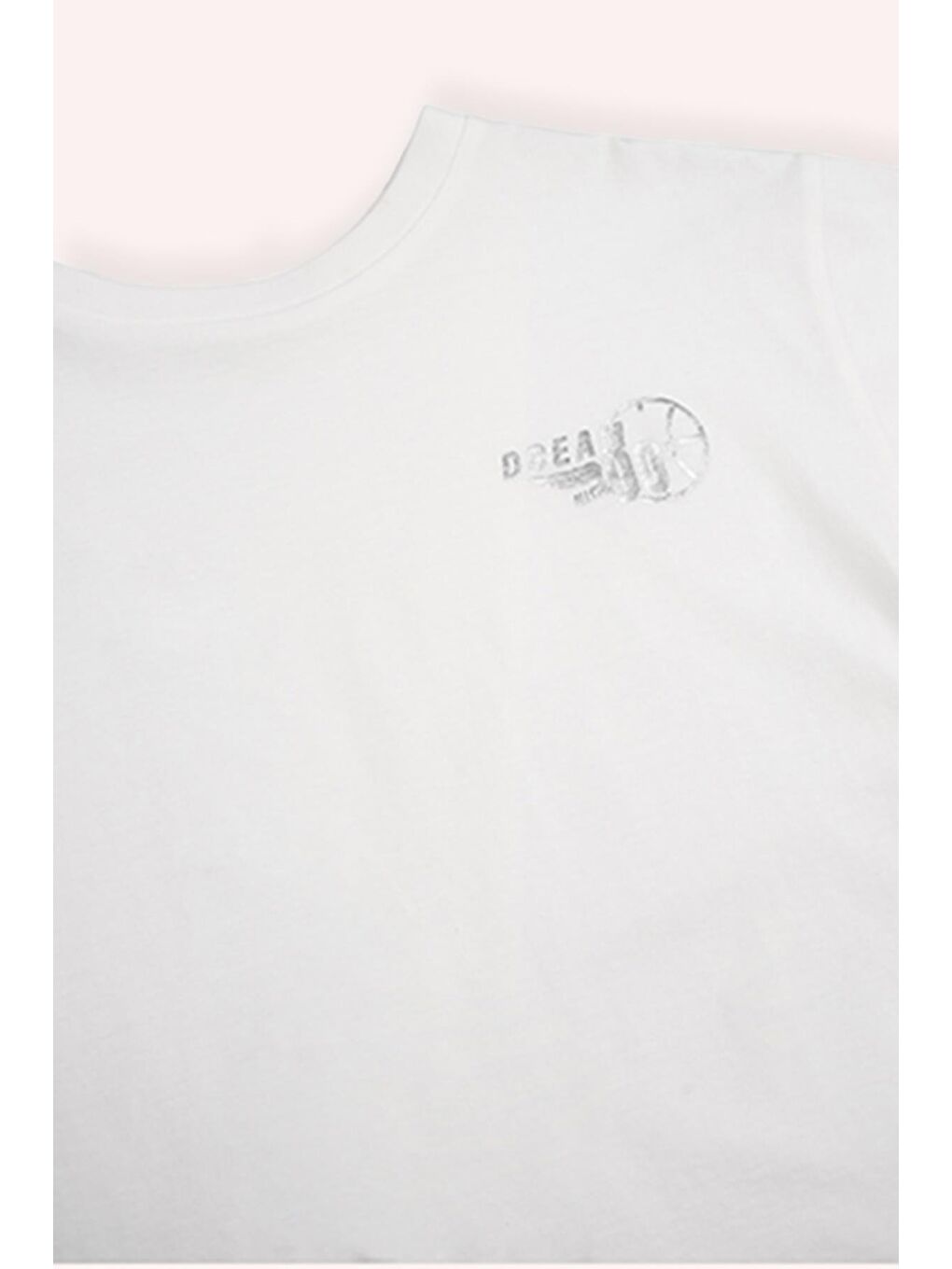 Kız Çocuk Kısa Kollu T-Shirt Ekru-1