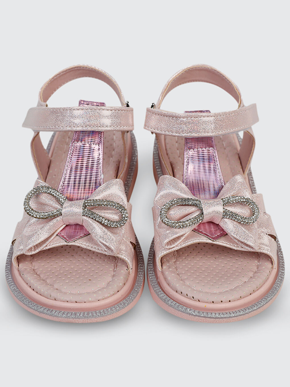 Pembe Girls Kız Çocuk Sandalet 26-30 Numara Pudra-1