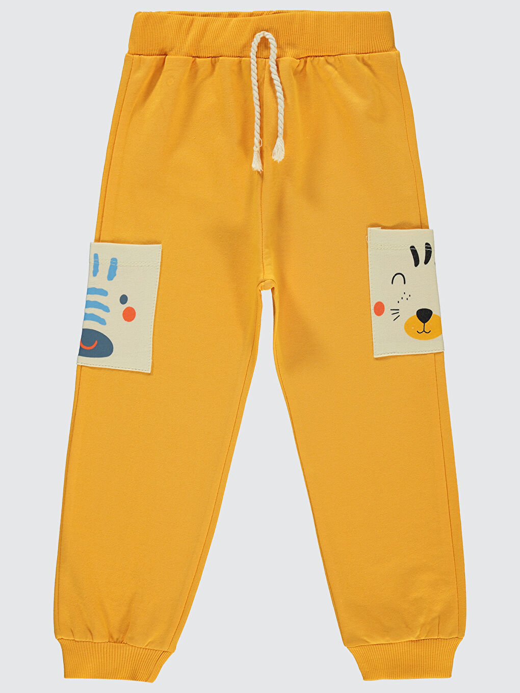 Kahverengi Boys Erkek Çocuk Eşofman Altı 2-5 Yaş Hardal