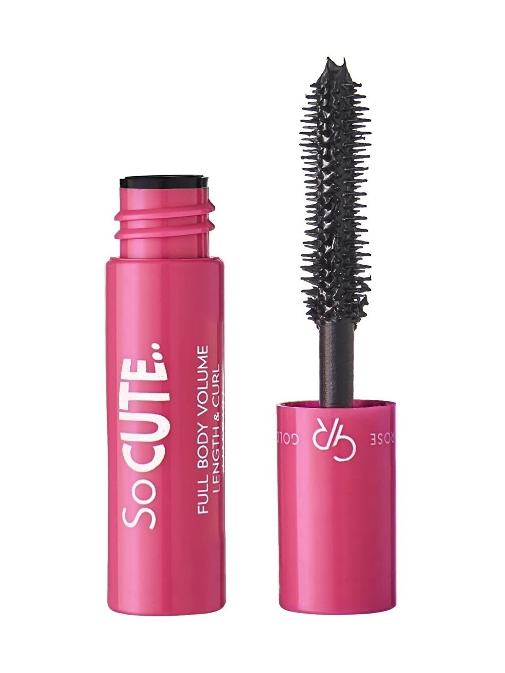 So Cute Full Body Volume Length & Curl Mascara - Black - Mini Maskara-3