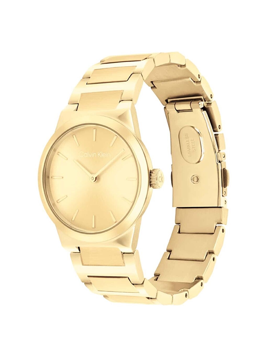 Sarı CK25100077 Kadın Kol Saati-1