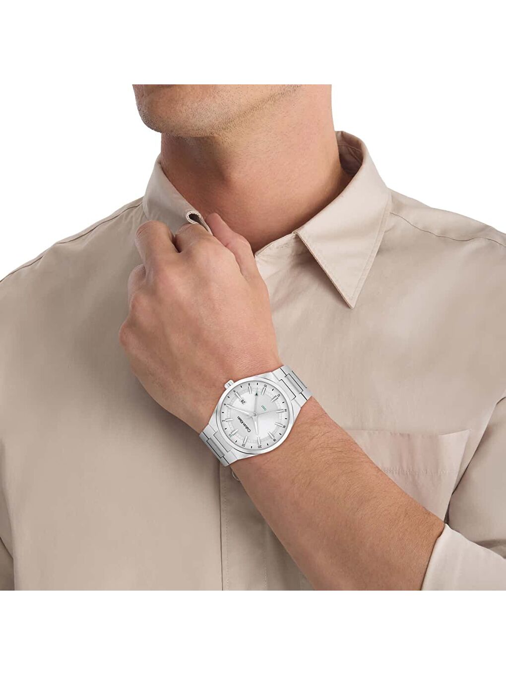 Gri CK25200489 Erkek Kol Saati-3