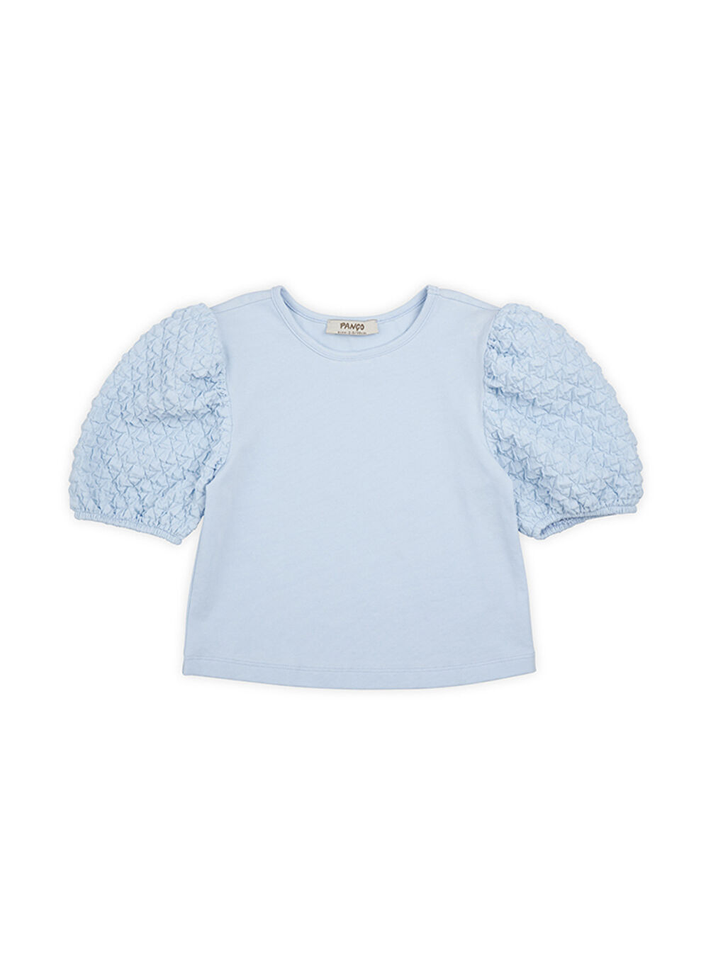 Kız Çocuk Kısa Kollu T-Shirt Mavi