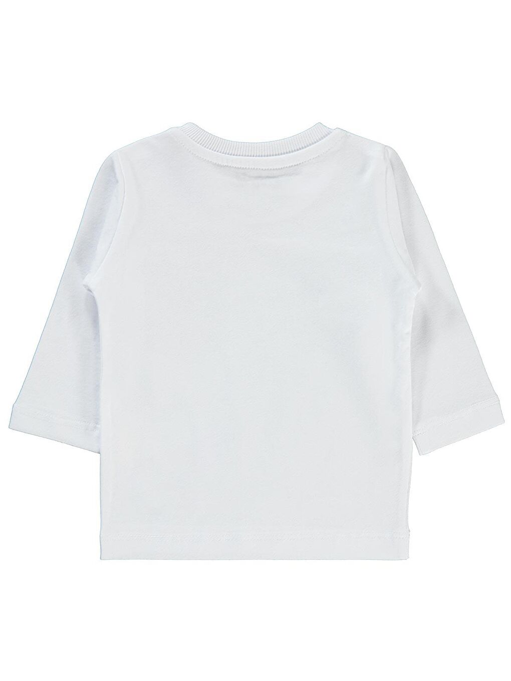 Baby Erkek Bebek Sweatshirt 6-18 Ay Beyaz-1