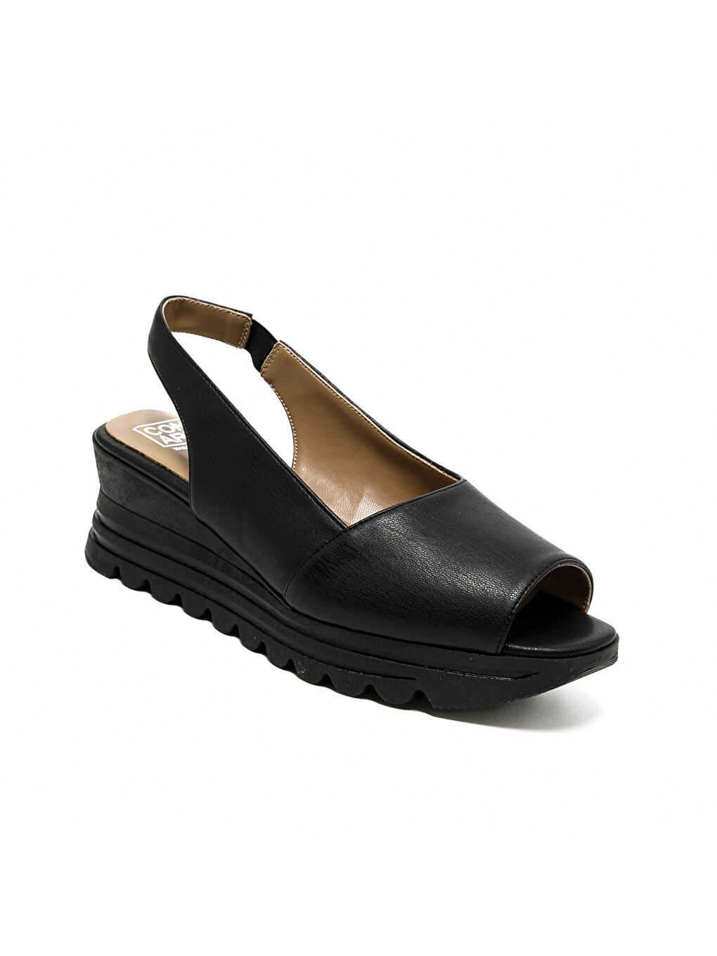 Siyah Kadın Sandalet 9C3486CO 3486 Nero-1