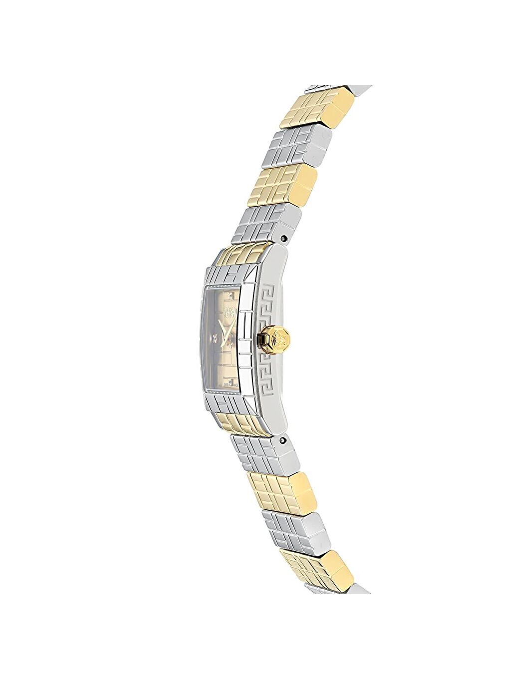 Sarı VRSCVE9B00424 Pırlantalı Kadın Kol Saati-1