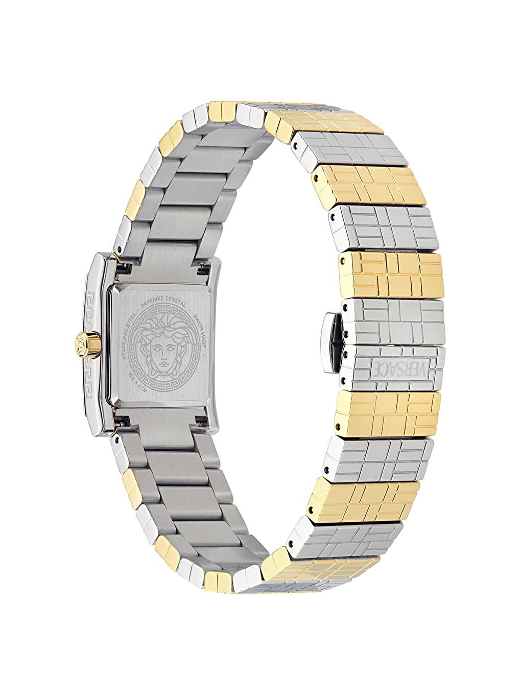 Sarı VRSCVE9B00424 Pırlantalı Kadın Kol Saati-2