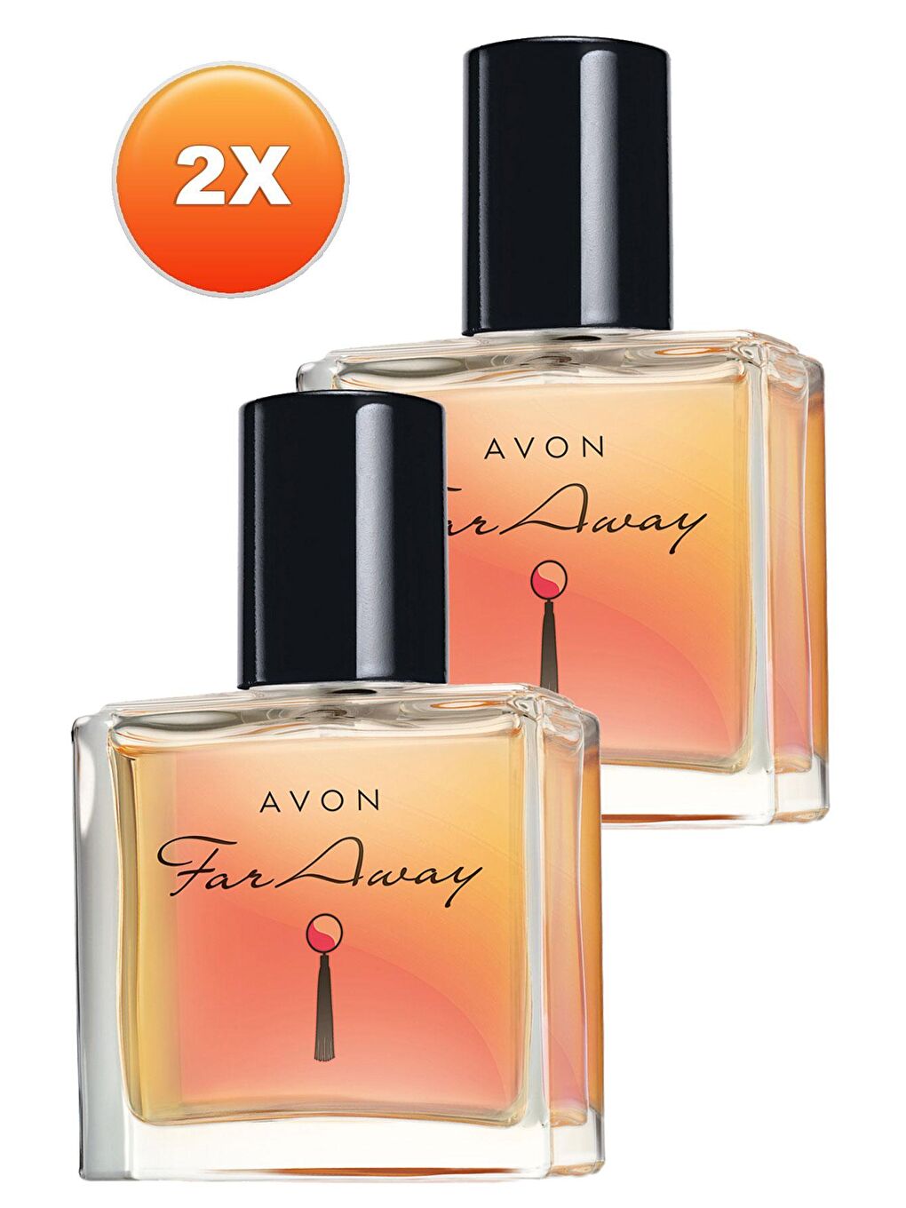 AVON Renksiz Far Away Kadın Parfüm Edp 30 Ml. 2li Set - 1