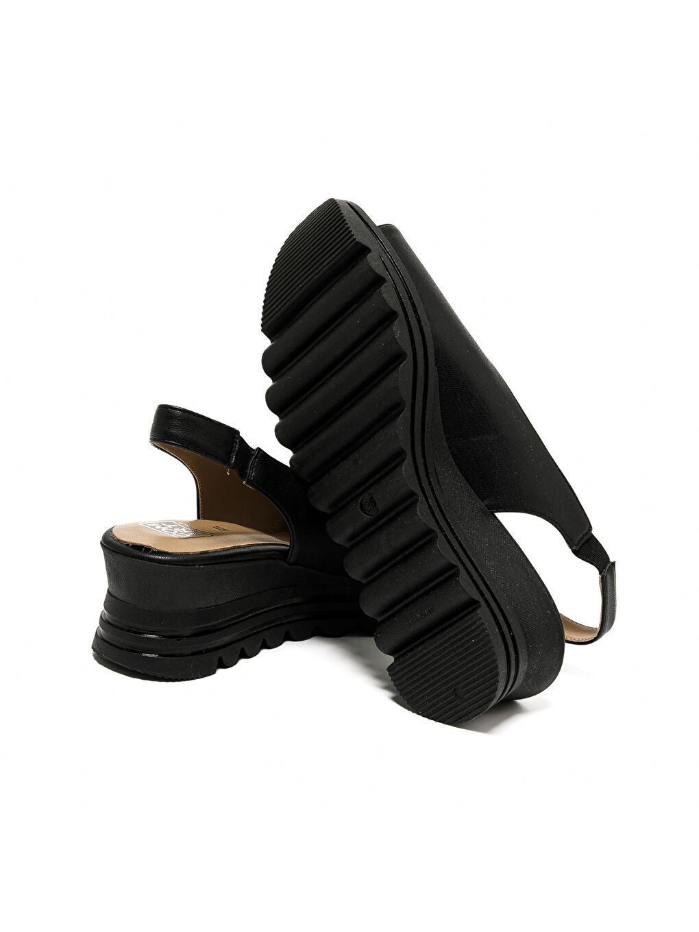 Siyah Kadın Sandalet 9C3486CO 3486 Nero-5