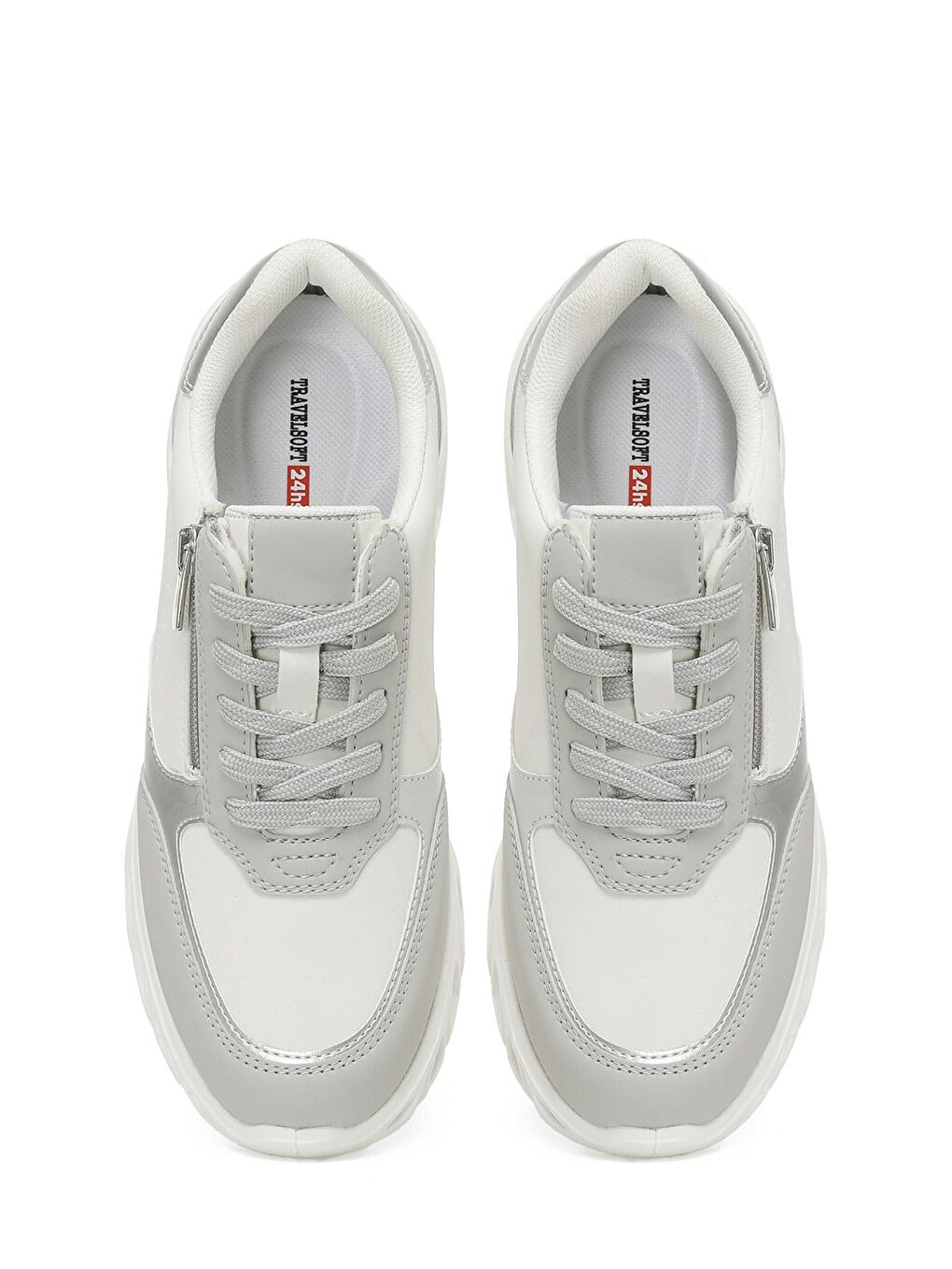 TRV2611.Z4PR Beyaz Kadın Comfort Ayakkabı-3