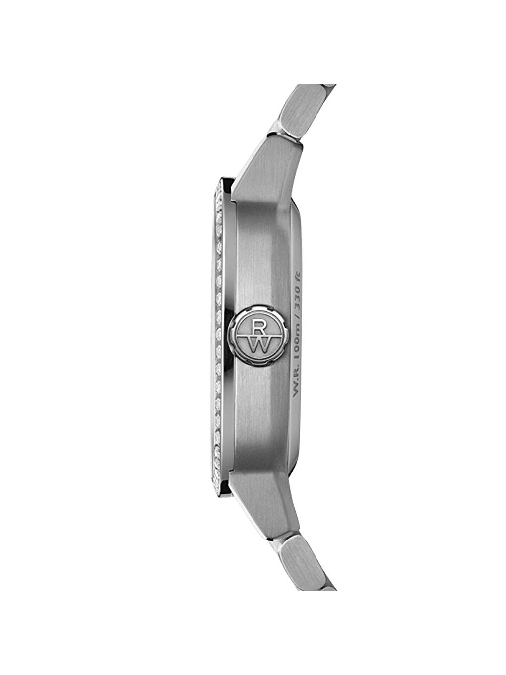 Gri RW2490STS50051 Pırlantalı Kadın Kol Saati-1