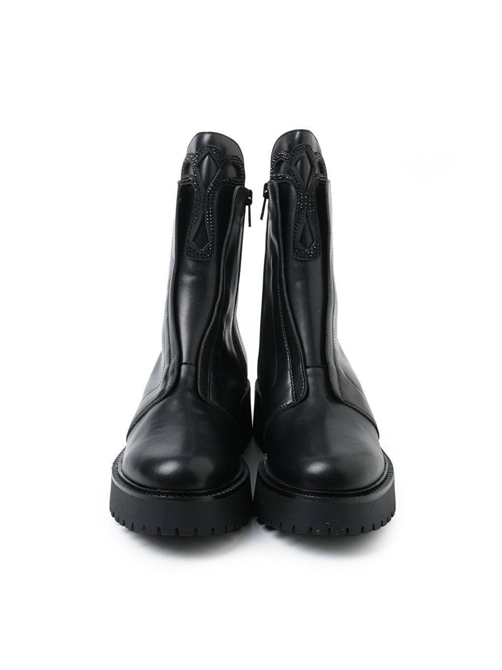 Siyah Kadın Bot 2M4886 4886 Micro Tech Nero-2