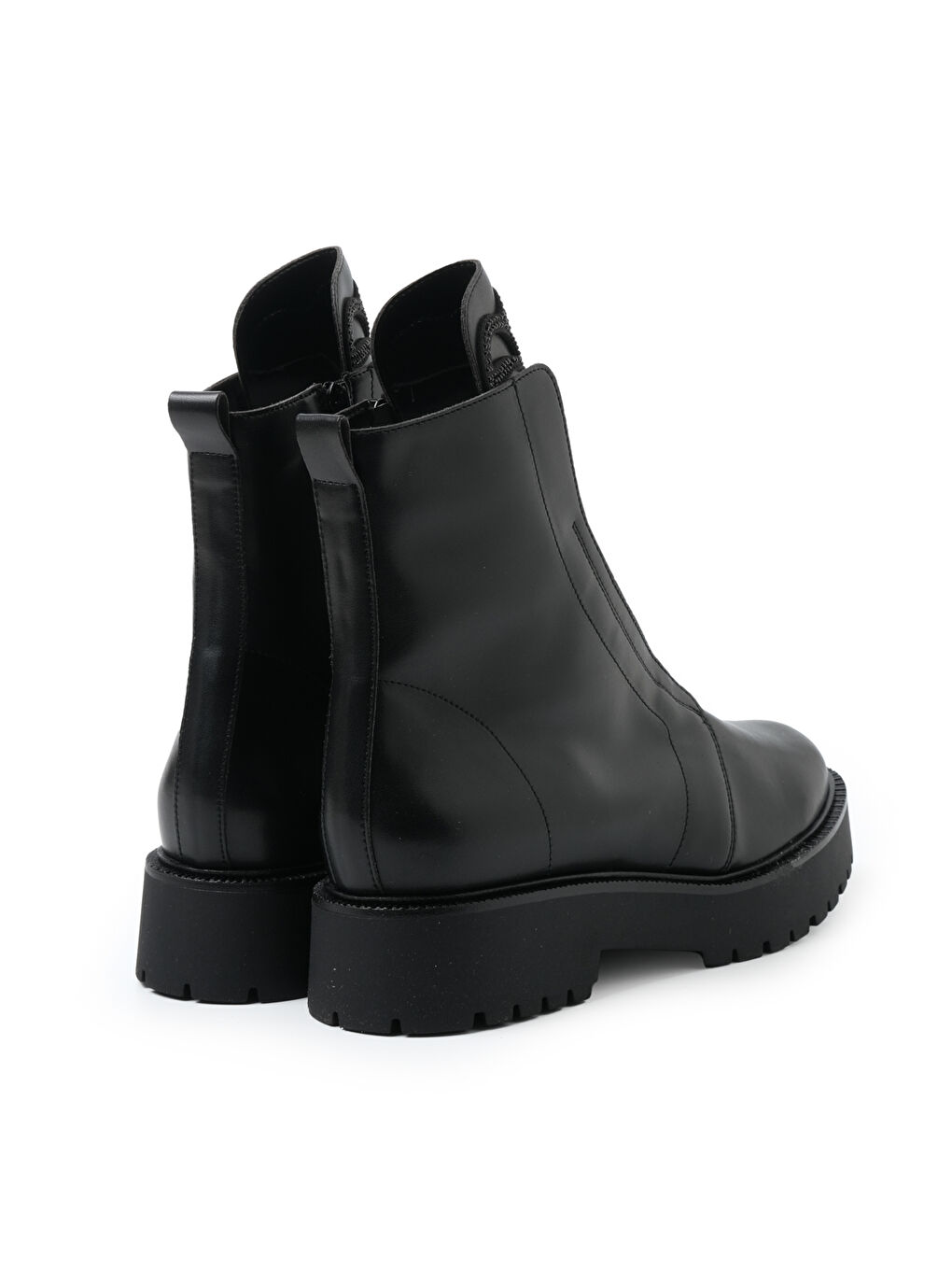 Siyah Kadın Bot 2M4886 4886 Micro Tech Nero-3