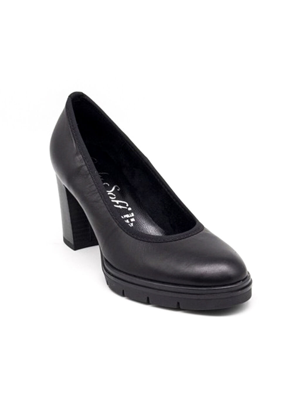 Siyah Kadın Topuklu / Stiletto 483700 3700 Micro Tech Nero-1