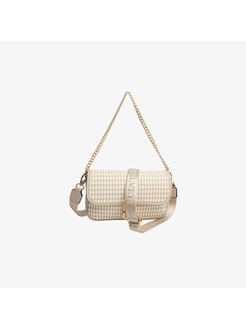 Kadın SP1171-M191 SILVER POLO Omuz Çantası Kum Beji-Kum-5