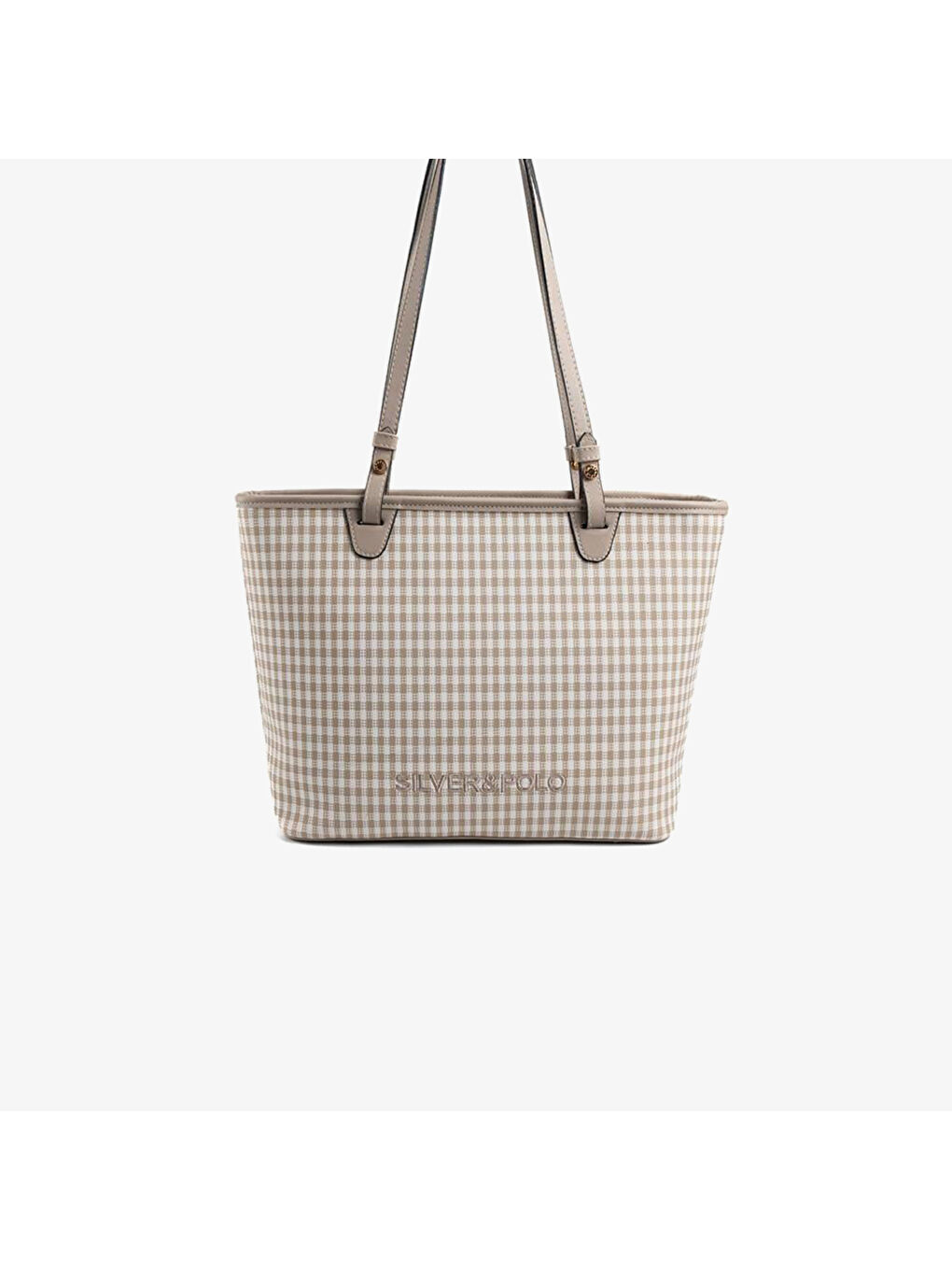 Kadın SP1204-M191 SILVER POLO Omuz Çantası Kum Beji-Kum