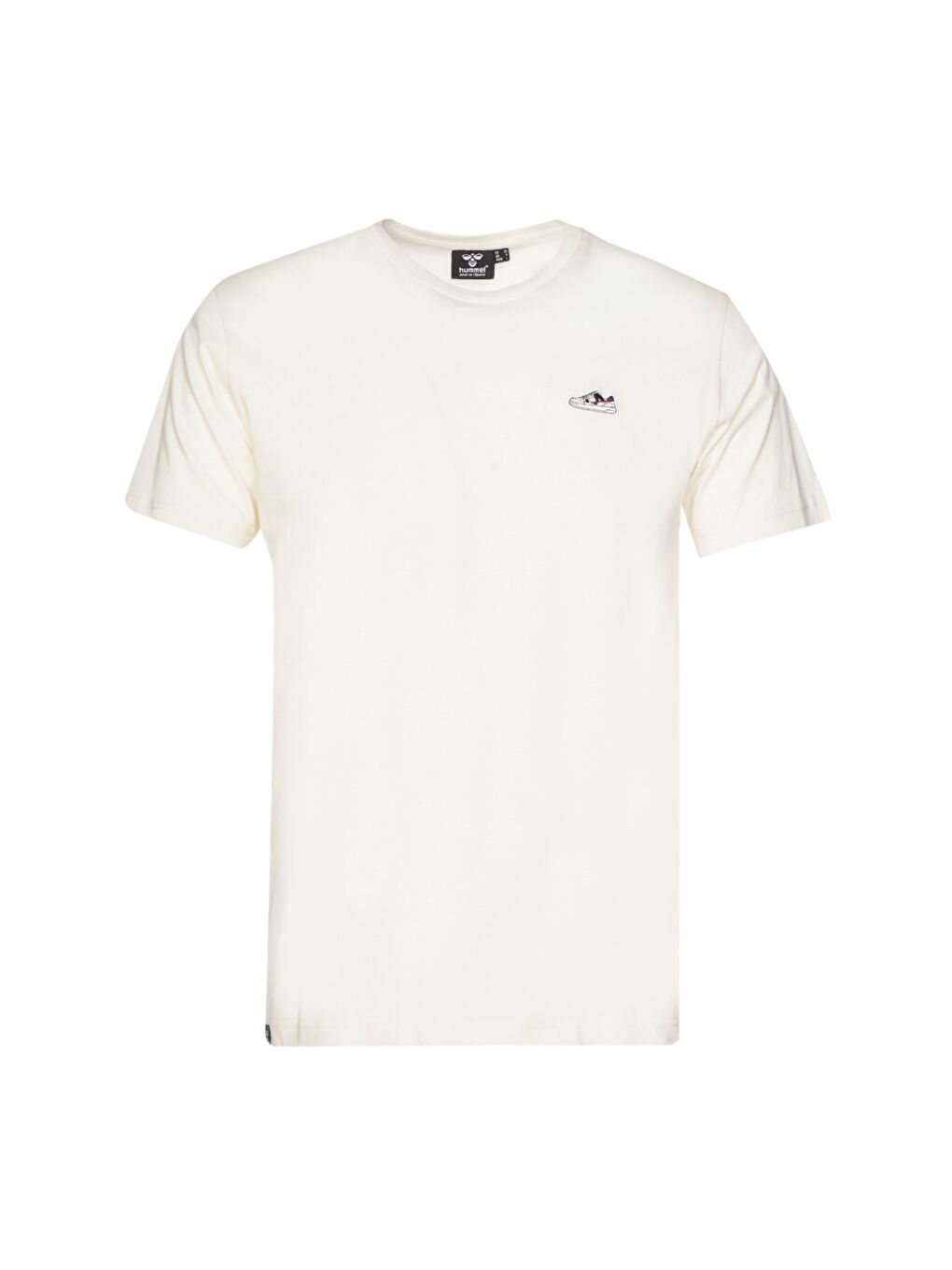 Junle Erkek Ekru Yuvarlak Yaka Tişört-1