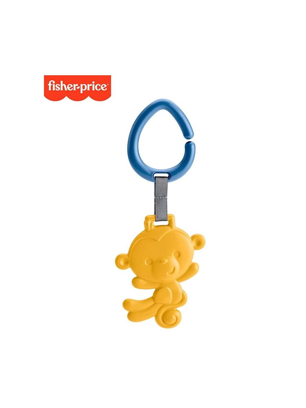 FISHER PRICE Beyaz-Renklibaskı Sevimli Hayvancıklar Dişlikler Sarı - 1