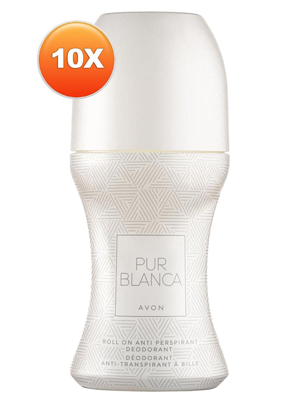 AVON Renksiz Pur Blanca Kadın Rollon 50 Ml. Onlu Set - 1