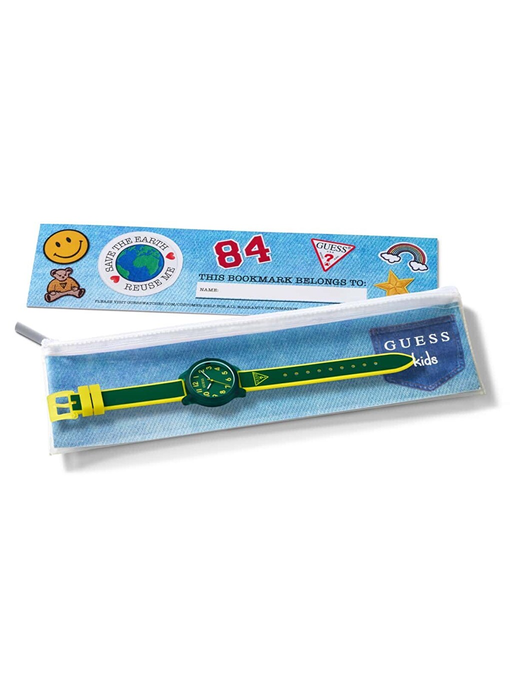 Yeşil GUGK0002G7 Çocuk Kol Saati-6