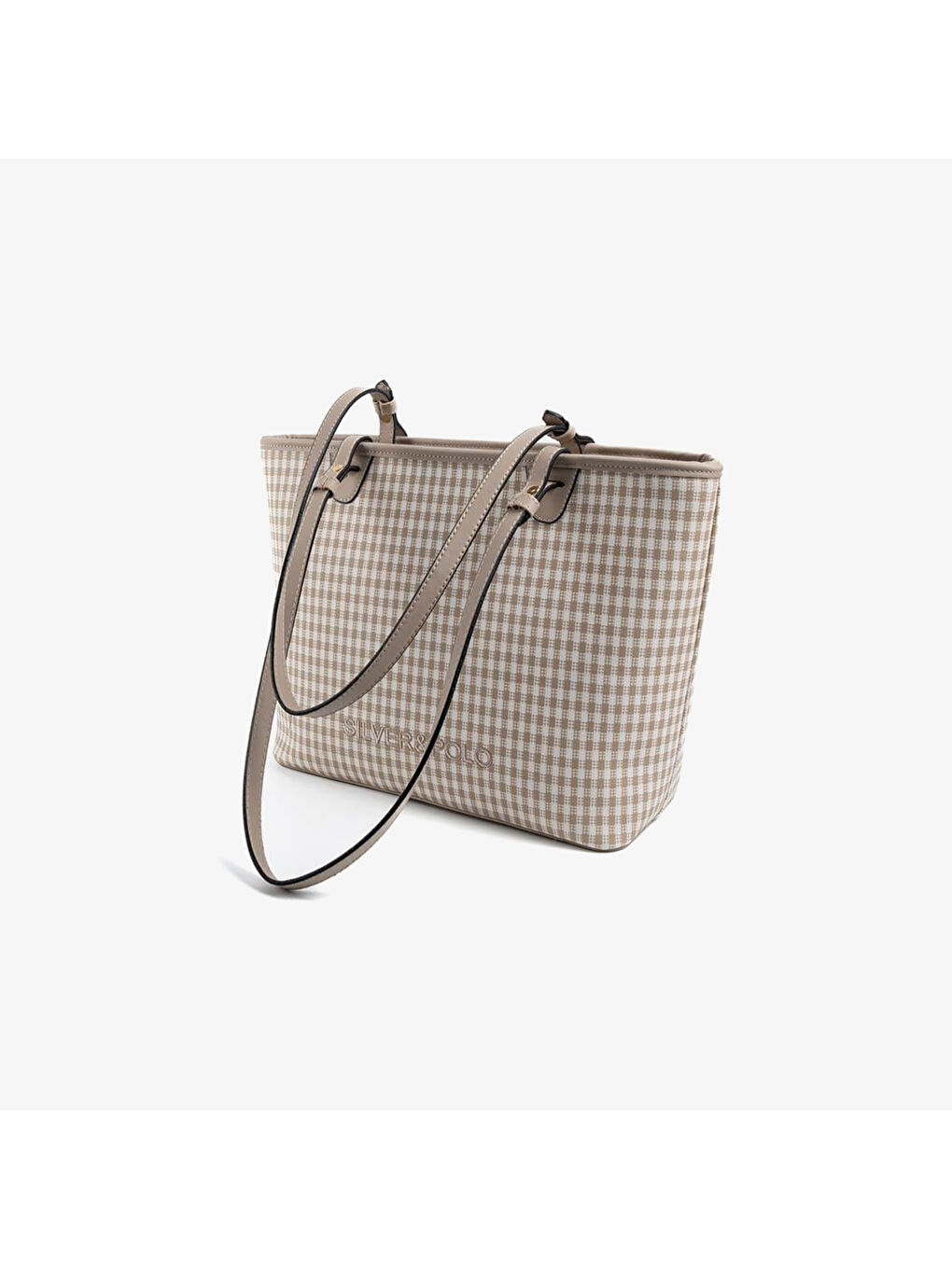 Kadın SP1204-M191 SILVER POLO Omuz Çantası Kum Beji-Kum-4