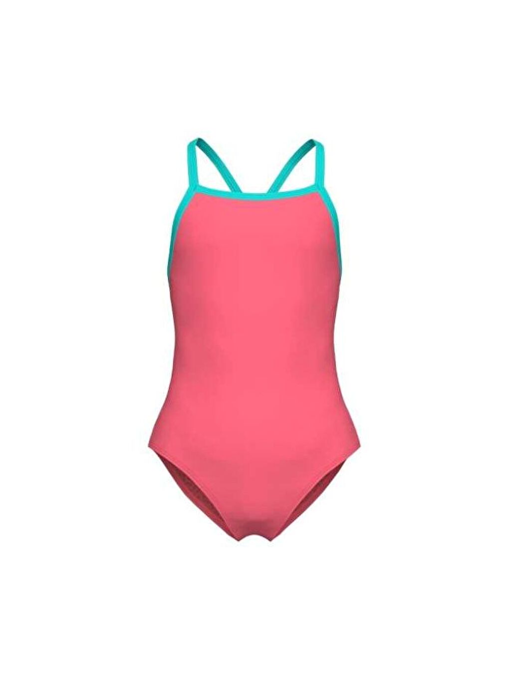 Kırmızı Girls Essentials Swimsuit Kız Çocuk Yüzücü Mayosu 007327900-2
