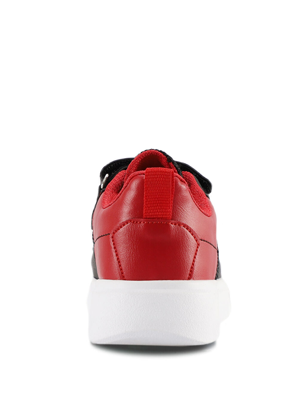 KAVITHA KTN Unisex Çocuk Cırt Cırtlı Siyah / Kırmızı Sneaker-5