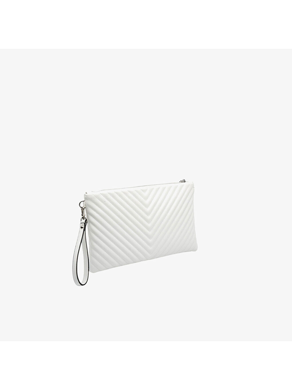 Kadın Portföy Çantası SP1034-M211 SILVER POLO Portföy & Clutch Beyaz-Beyaz-2