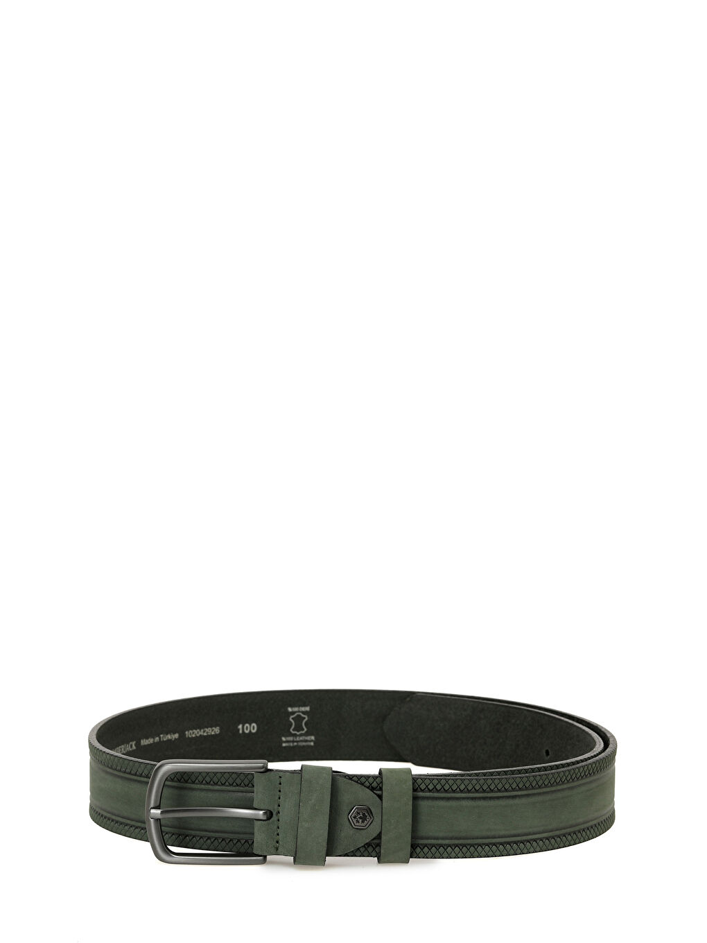 GM DCKRS MEDINA DERI 5PR Haki Erkek Kemer