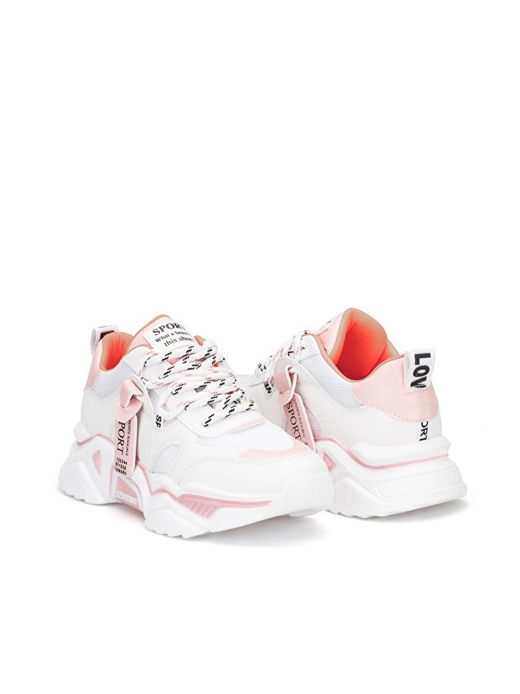 Beyaz DS.PMD239K2051 Sneaker Günlük Spor Ayakkabı 2025 Kadın-1