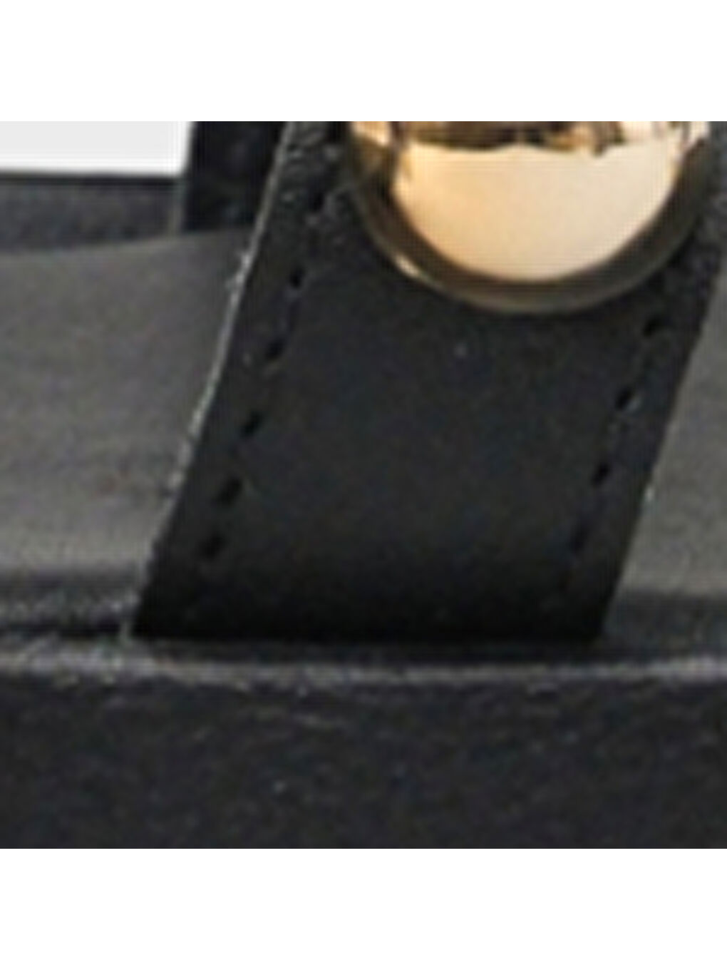 Siyah Nollie Yuvarlak Burunlu Metal Aksesuarlı Kadın Terlik-6